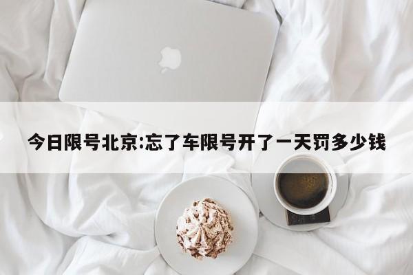 今日限号北京:忘了车限号开了一天罚多少钱